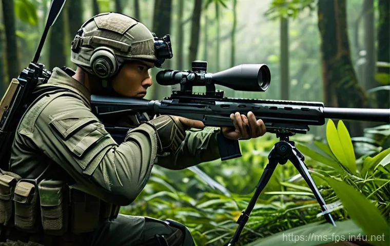 FPS 속의 현실 세계 무기와의 차이 - **Prompt:** A split image contrasting weapon modification: * **Left Side (Reality):** An exper...