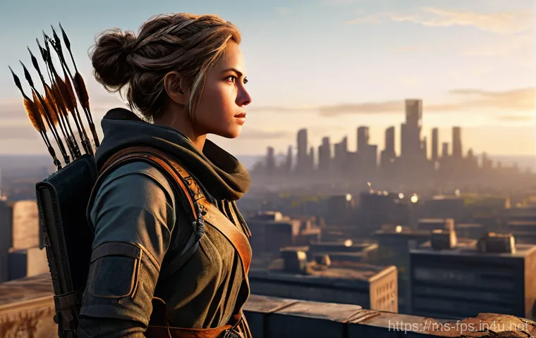FPS 게임 속 여성 캐릭터 비중 분석 - **Prompt:** "A female tactical team leader in a futuristic FPS game, actively directing her squad du...